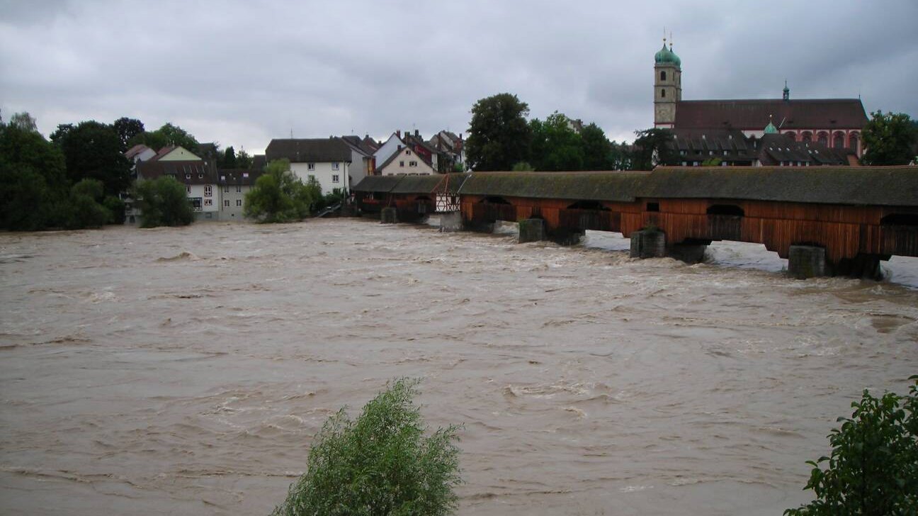 Hochwasser in Bad Säckingen
